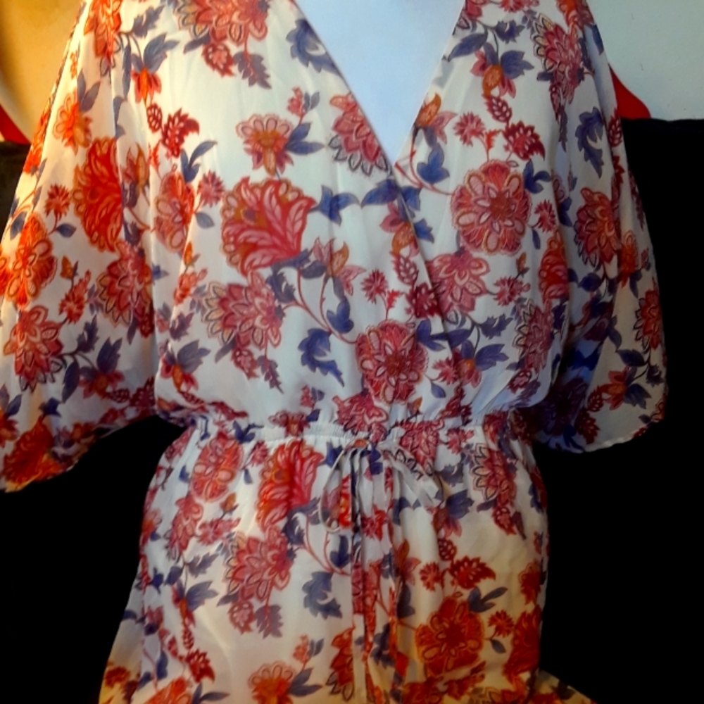 Sadie & Sage Floral Jumpsuit